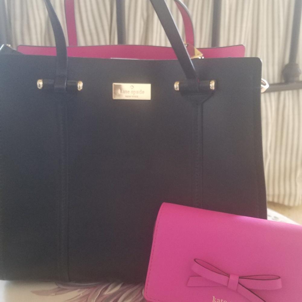 Kate Spade bag and wallet